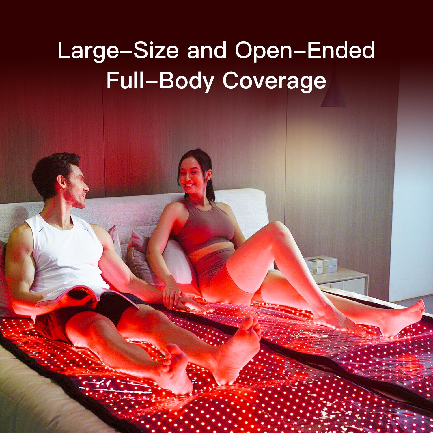 Quasar MD red light therapy full body mat