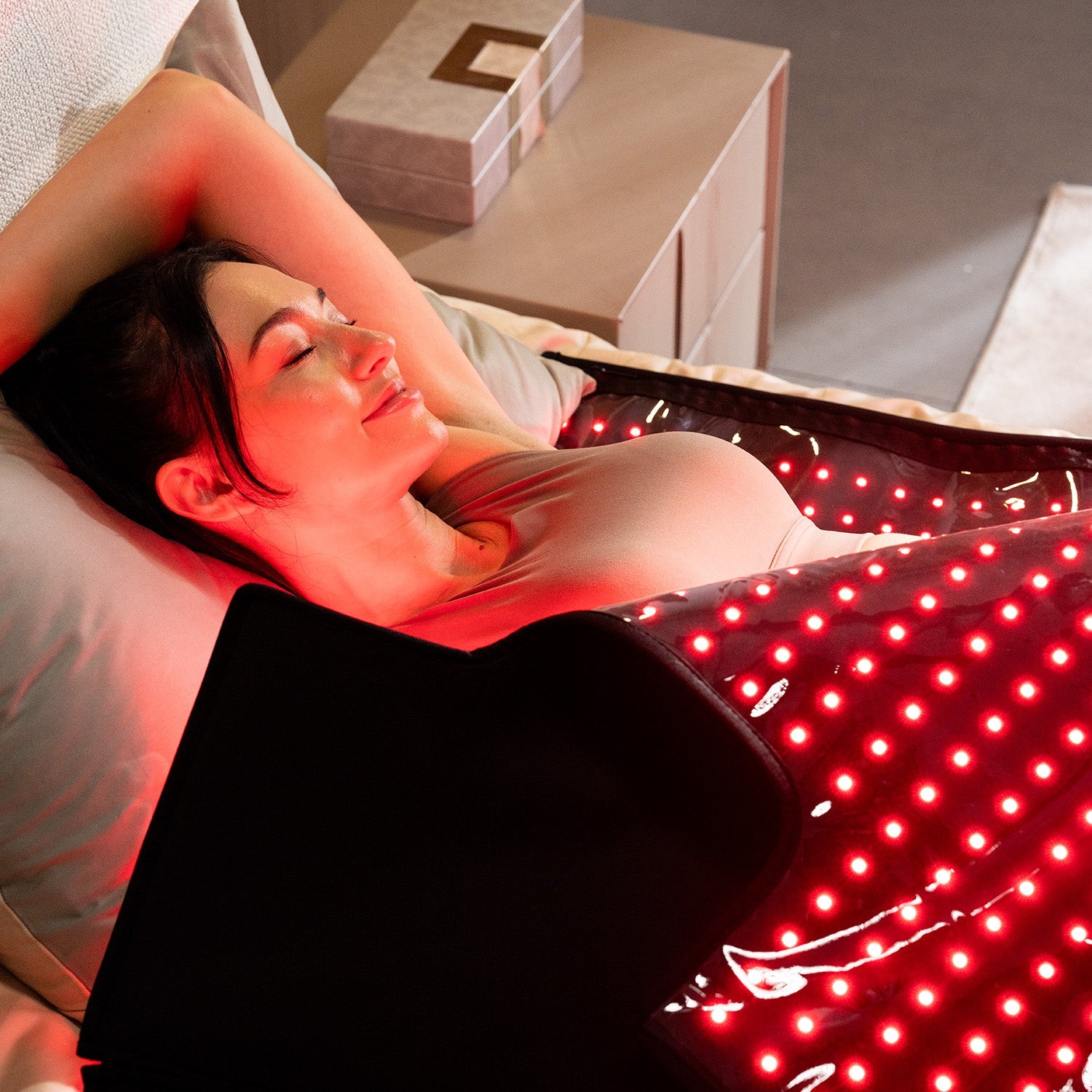 Quasar MD red light therapy full body mat