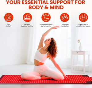 Quasar MD red light therapy full body mat