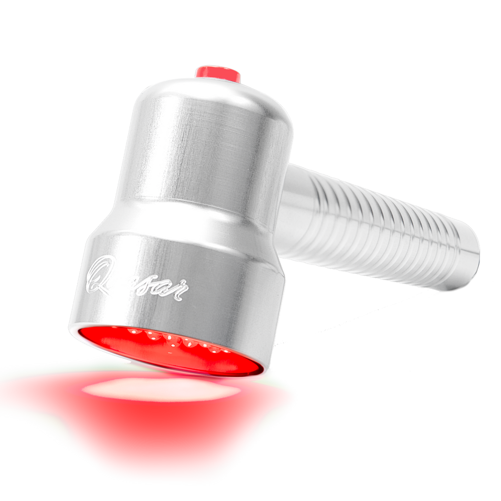 red light therapy device with full aluminum body design