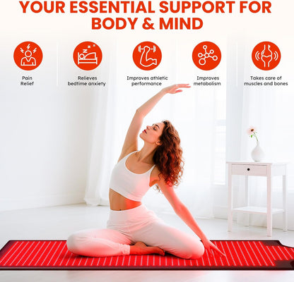Quasar MD red light therapy full body mat