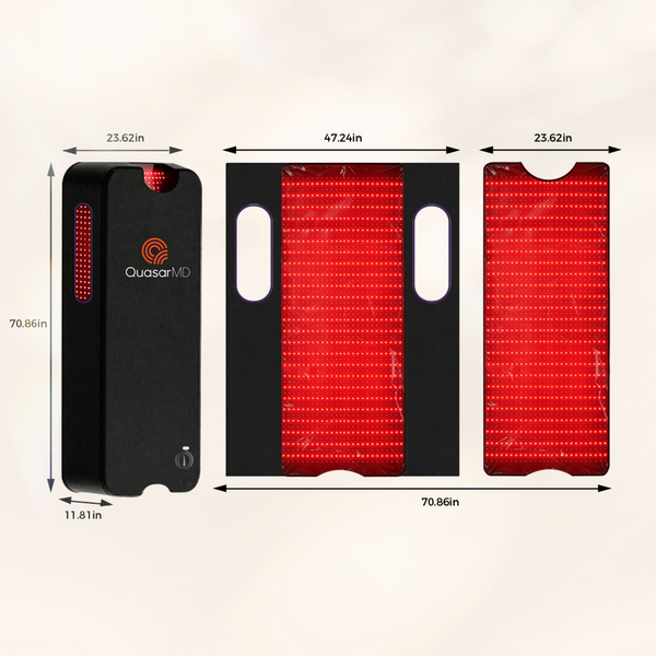 QuasarMD Red Light Therapy Full Body Mat