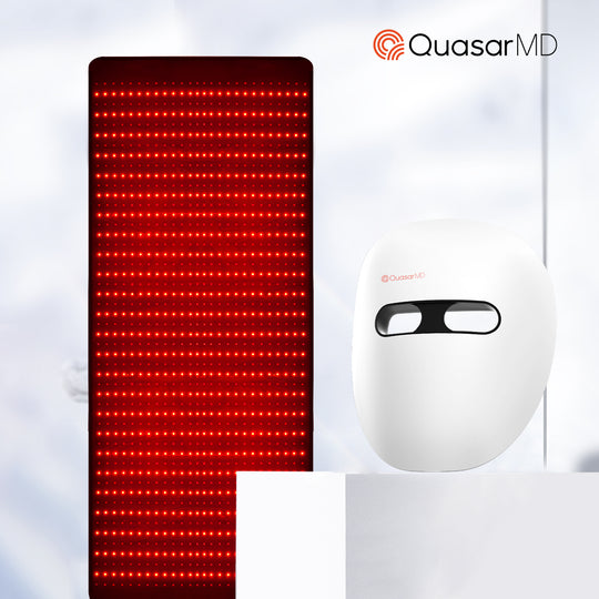 Quasar MD 3D Light Therapy Mask Bundle（Single-Panel Design）